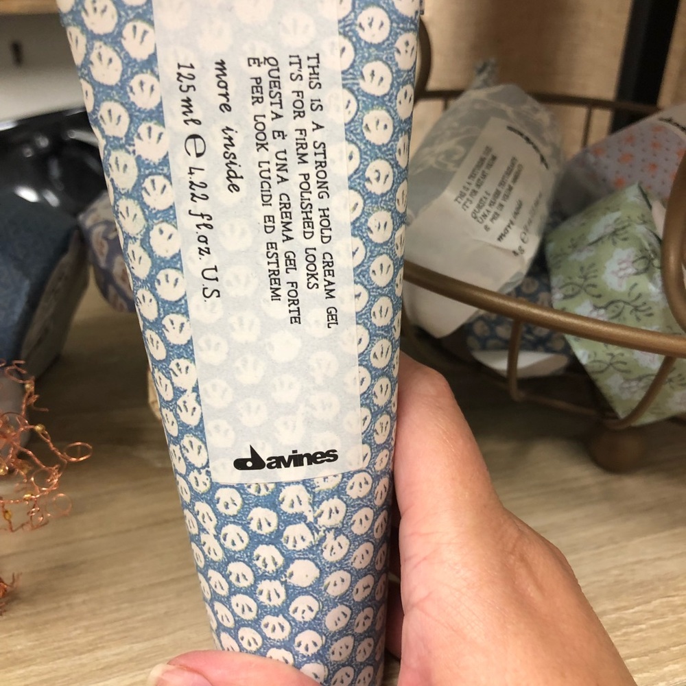 Davines products for Hair and skin